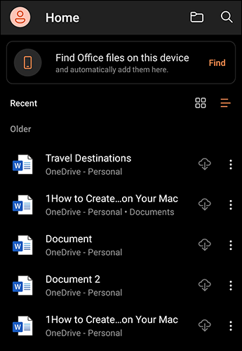 如何在 Android 上的 Microsoft Office 中启用暗模式