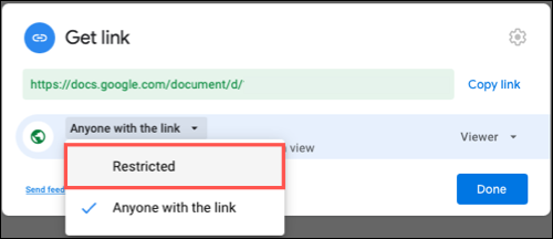 ChangePermissionRestricted-GoogleDocsSheetsSlides