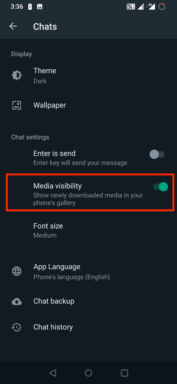 [已修复] WhatsApp 图像和视频未在 Android 上的图库中显示