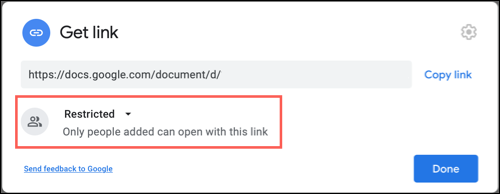 GetLinkRestricted-GoogleDocsSheetsSlides