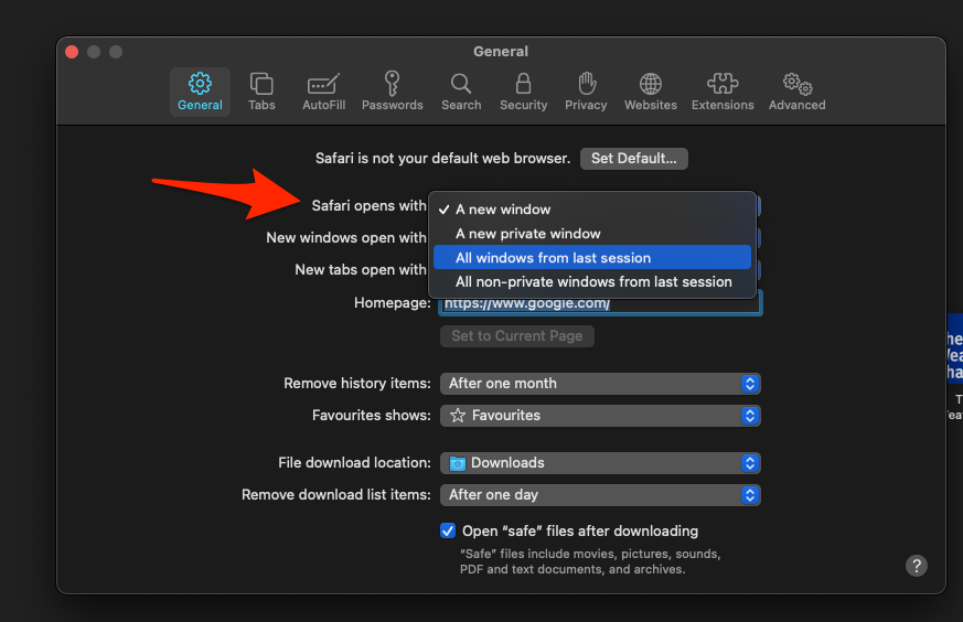 Safari_opens_with_all_windows_from_last_session_preference