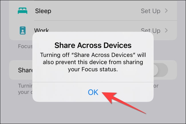 Select-OK-Button-to-Stop-Sharing-Across-Devices
