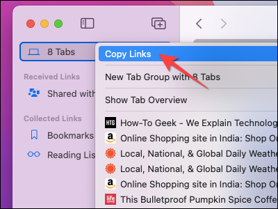 Select-copy-links-after-right-click
