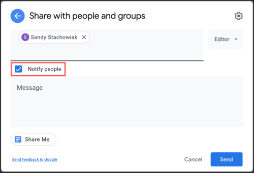 ShareNotify-GoogleDocsSheetsSlides