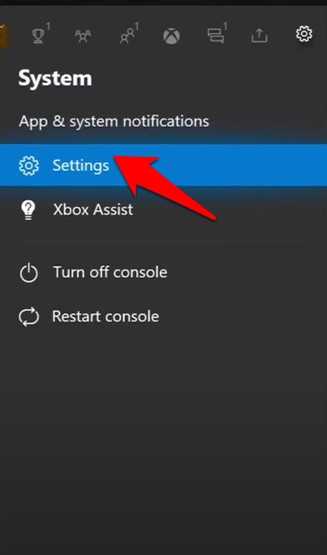 System-Settings-menu-in-Xbox-Console