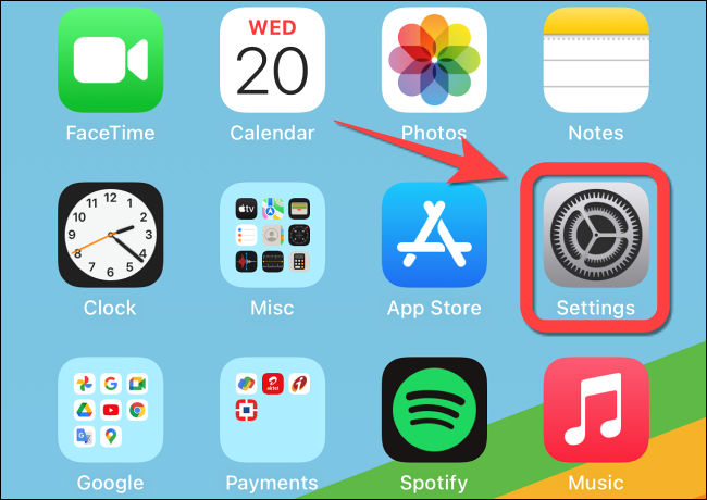 Tap-to-open-the-settings-app-on-iphone-1