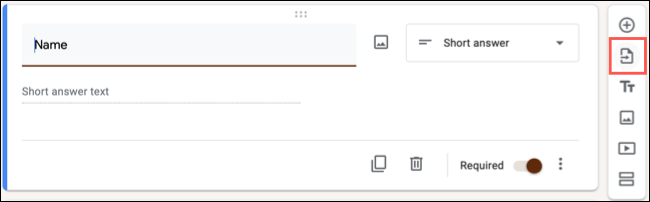 如何将问题导入 Google 表单 如何将问题导入 Google 表单