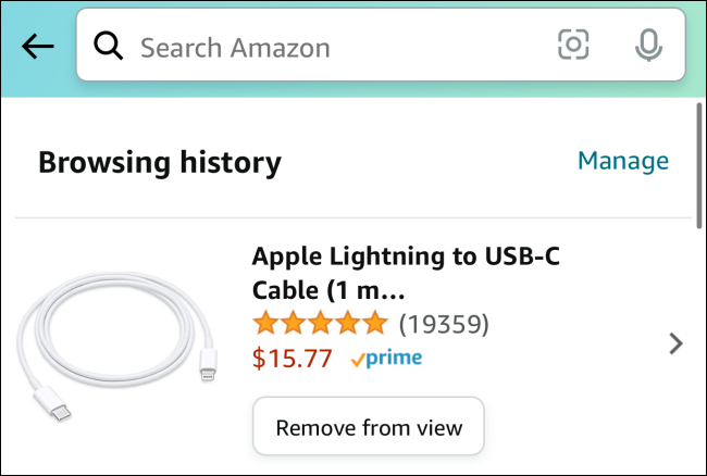 browsing-history-in-amazon-mobile-app