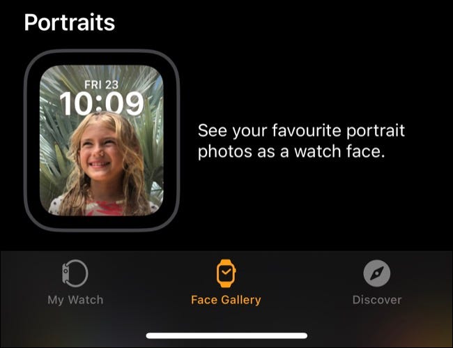 如何将人像照片设置为 Apple Watch Face