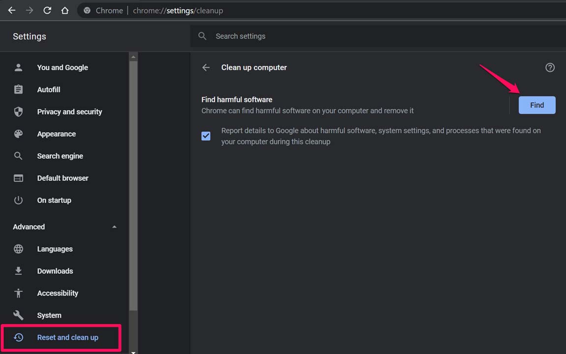 reset-and-clean-up-Chrome