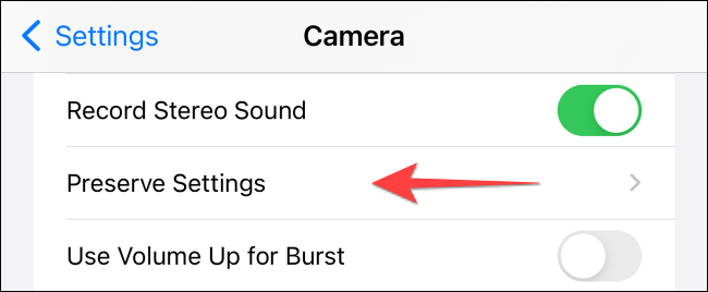 select-preserve-settings-on-iphone