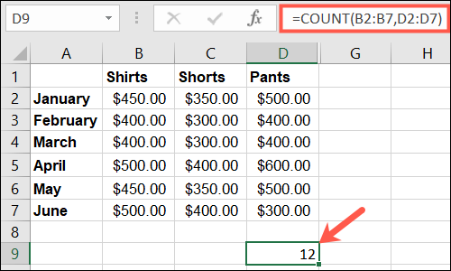 如何在 Microsoft Excel 中计算单元格