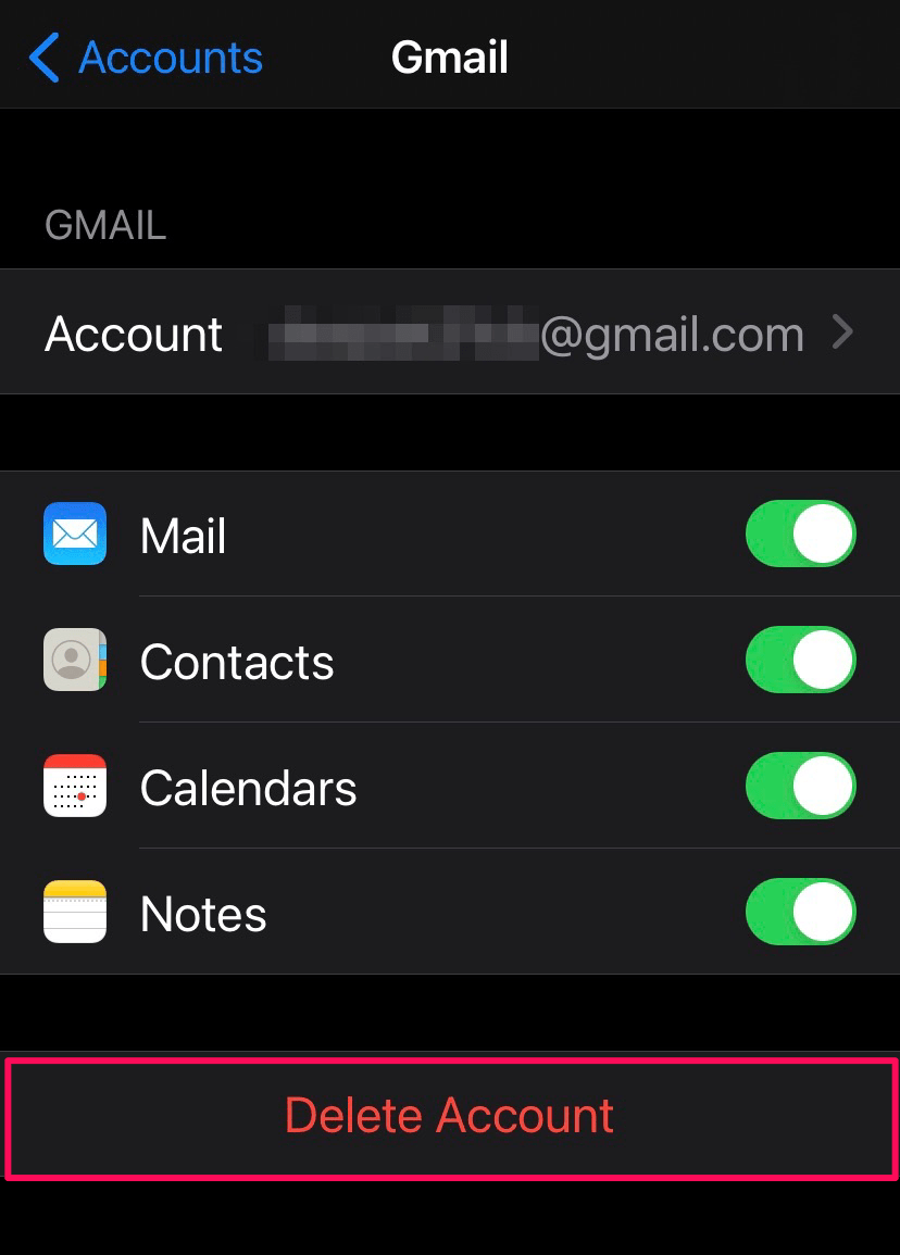 如何在 iPhone 和 iPad 上删除 Gmail 帐户 如何在 iPhone 和 iPad 上删除 Gmail 帐户