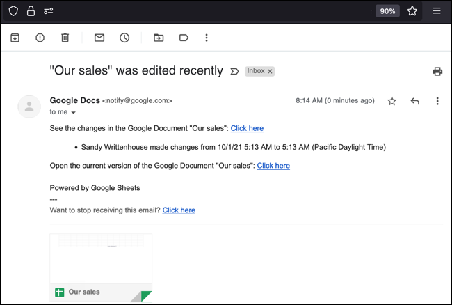 Email-GoogleSheetsNotifications