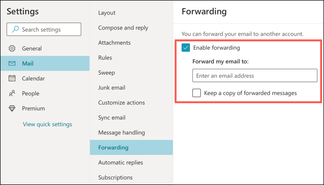 如何在 Microsoft Outlook 中自动转发电子邮件 如何在 Microsoft Outlook 中自动转发电子邮件