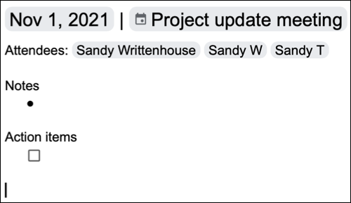 GoogleDocsMeetingNotes-GoogleCalendarMeetingNotes