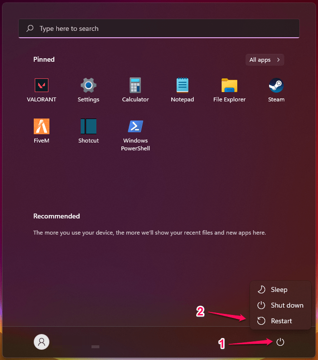 Restart-Windows-11-PC