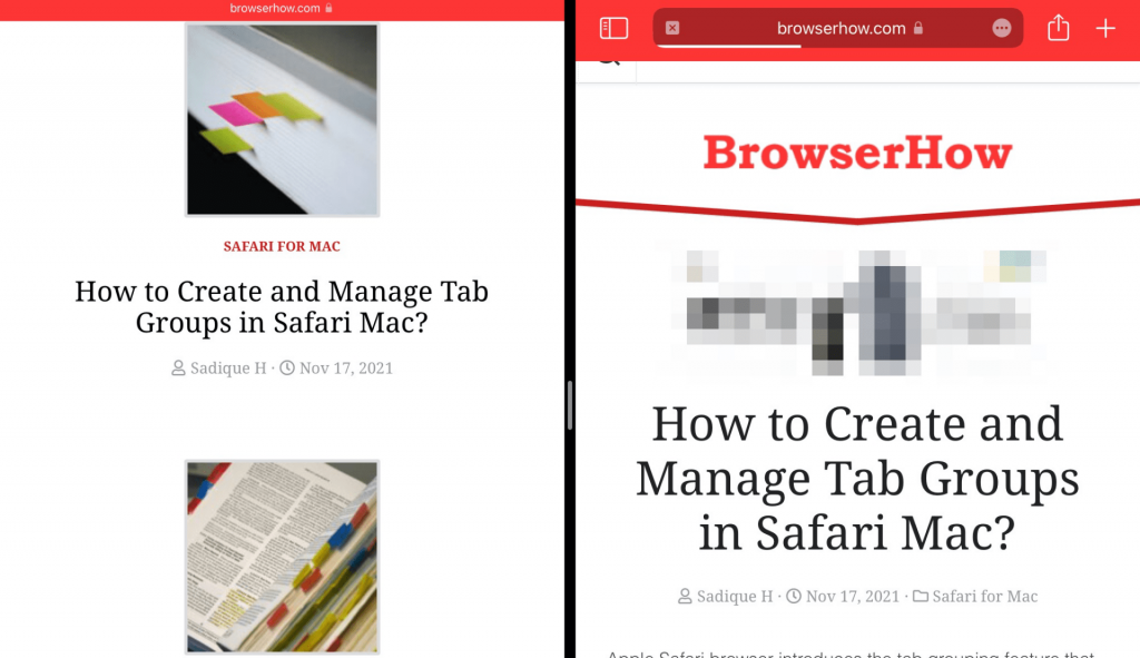 如何在 iPad Safari 中启动和关闭分屏? 如何在 iPad Safari 中启动和关闭分屏?