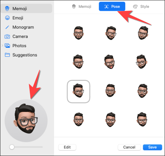 Select-pose-and-see-preview