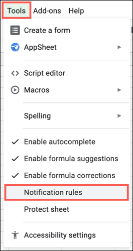ToolsNotificationRules-GoogleSheetsNotifications