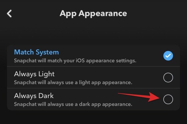 always-dark-mode-snapchat