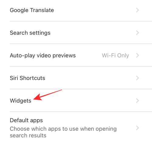 如何在 iPhone iPad 上更改 Google Widget 主题