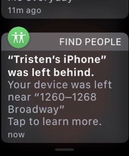 当您忘记使用 Apple iPhone、手表或其他设备时，如何获得“落后”警报