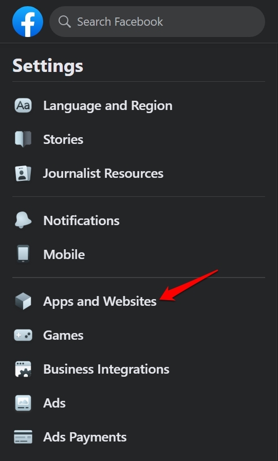 facebooks-apps-and-websites