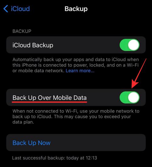 iOS 15:如何在 iPhone 上通过移动数据启用 iCloud 备份 iOS 15:如何在 iPhone 上通过移动数据启用 iCloud 备份
