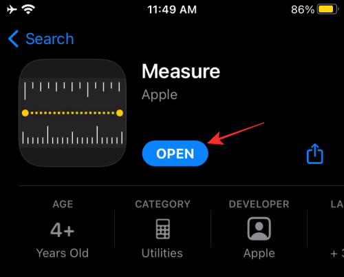 iPhone 上的测量应用程序在哪里？