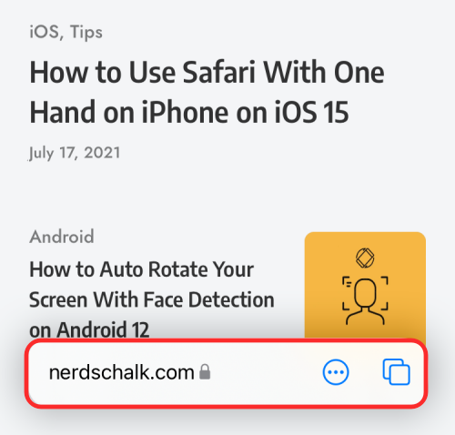 如何在 iOS 15 上的 iPhone 和 iPad 上的 Safari 中重新加载网页