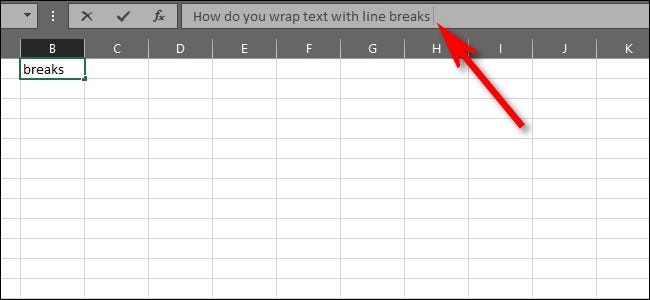 如何在 Microsoft Excel 中换行 如何在 Microsoft Excel 中换行