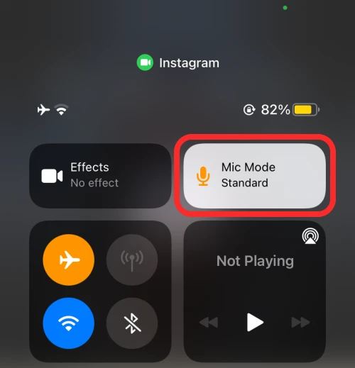 iOS 15 上的麦克风模式是什么？