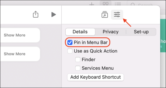 如何从菜单栏中触发 Mac 快捷方式