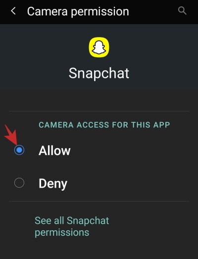 如何修复 Snapchat 相机不工作，黑屏问题