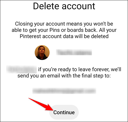 如何删除您的 Pinterest 帐户 如何删除您的 Pinterest 帐户