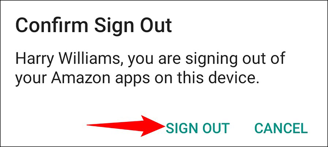 如何注销亚马逊应用程序或网站 如何注销亚马逊应用程序或网站