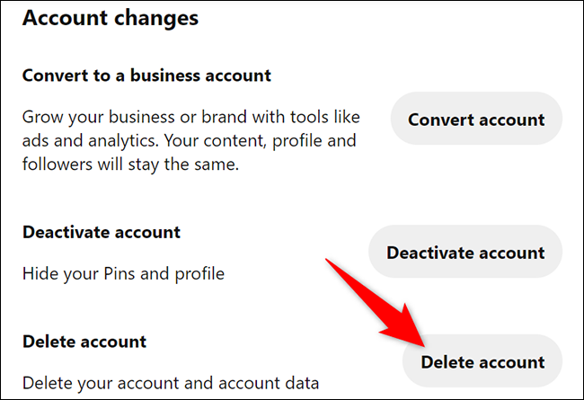 如何删除您的 Pinterest 帐户 如何删除您的 Pinterest 帐户