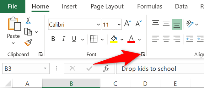 5-excel-font-option