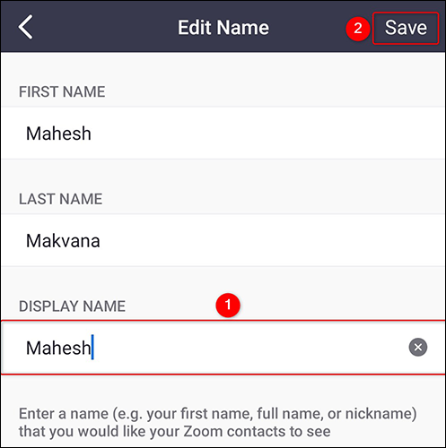 如何在 Zoom 上更改您的姓名 如何在 Zoom 上更改您的姓名
