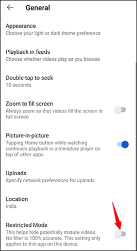 7-youtube-mobile-disable-restricted-mode
