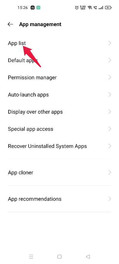 App-List