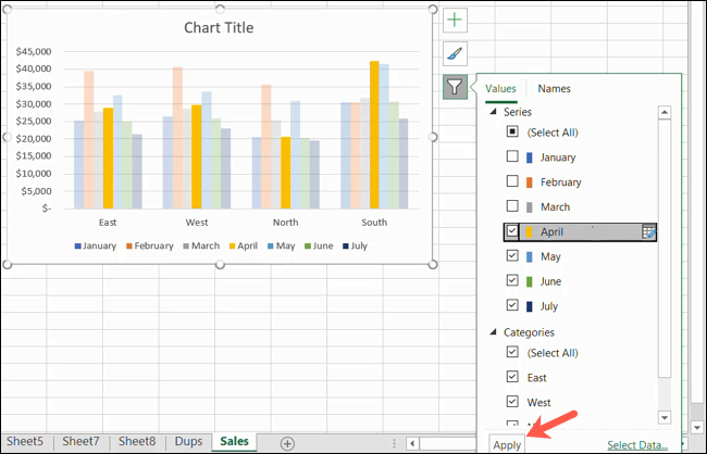 如何在 Microsoft Excel 中制作图表 如何在 Microsoft Excel 中制作图表