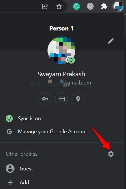 Chrome-browser-profile-settings