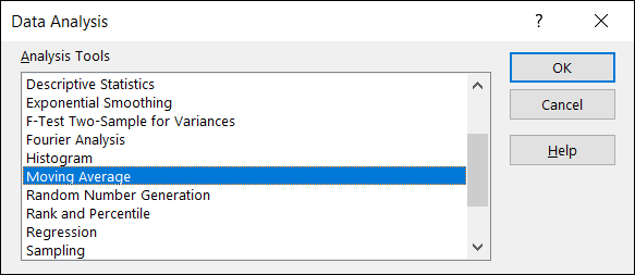 如何在 Microsoft Excel 中计算移动平均线 如何在 Microsoft Excel 中计算移动平均线