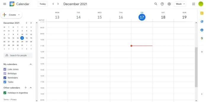 谷歌日历获得个人资料图片