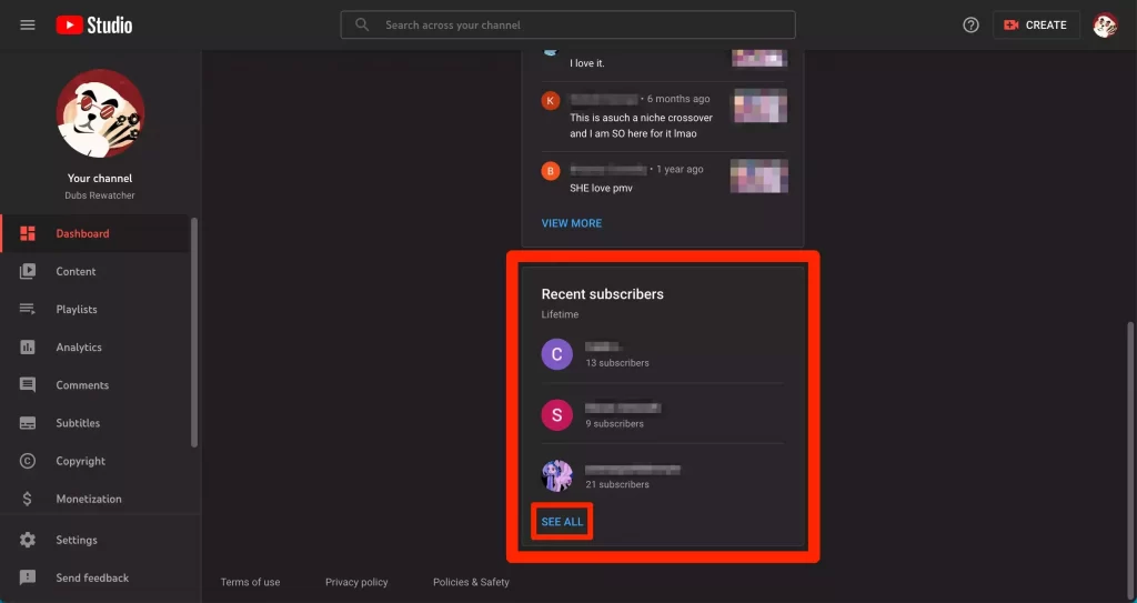 如何在计算机或手机上查看所有 YouTube 订阅者 如何在计算机或手机上查看所有 YouTube 订阅者