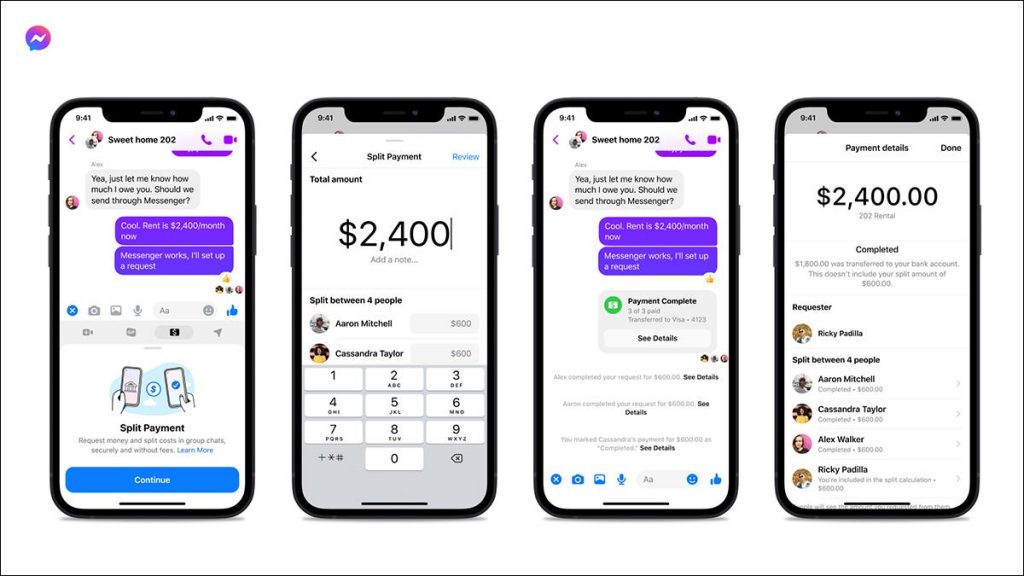 Facebook 推出新的拆分支付功能,与 Venmo 竞争 Facebook 推出新的拆分支付功能,与 Venmo 竞争