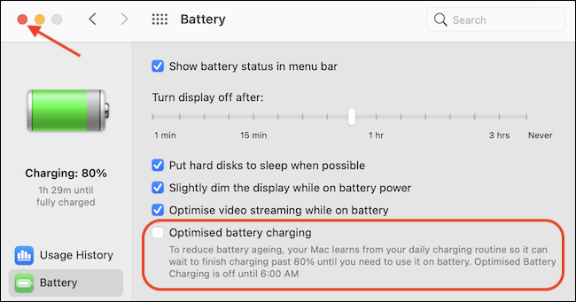 Optimized-Battery-Charging-Disabled