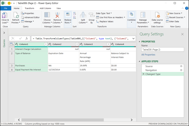如何将数据从 PDF 导入 Microsoft Excel